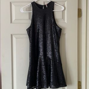 Free People Sequined Midi Dress